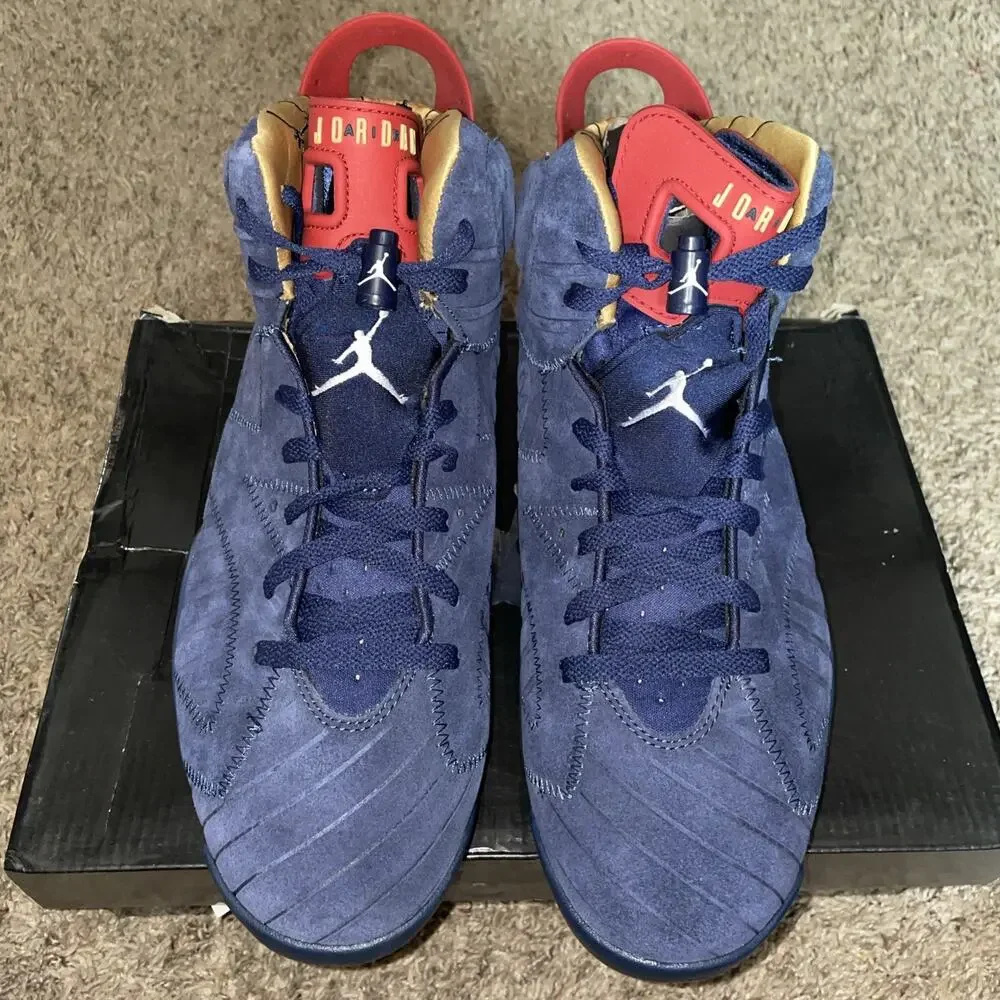 Size 10.5 - Air Jordan 6 DB Doernbecher Navy NIB Rare